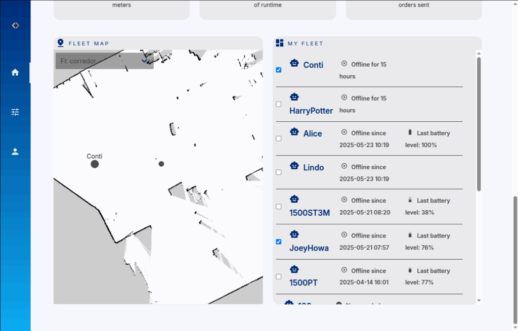 Fleet Management System – Inspire Robotics
